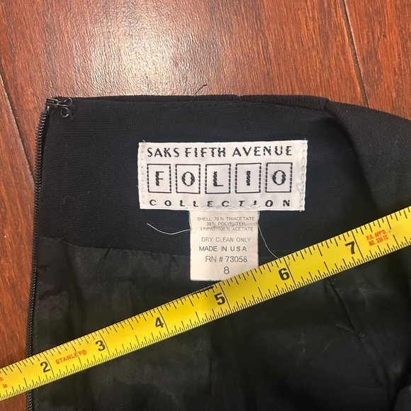 2 Skirts Vintage The Limited A-line and Saks Pencil Skirt with Ruffles EUC - Picture 11 of 11